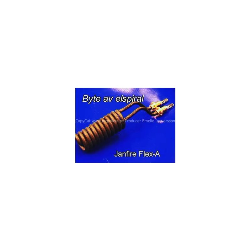 Film replacement of electric coil Janfire Flex-A