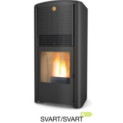 Pellet stove Small seed 2071SS. Black/Black