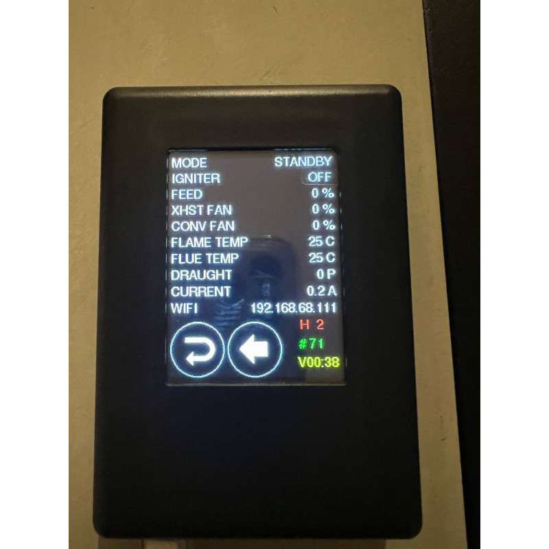 Kontrollpanel KMP-03 Display