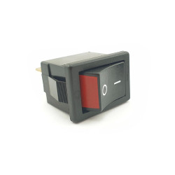 On/off button Red