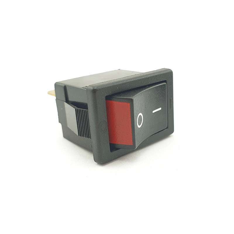 On/off button Red