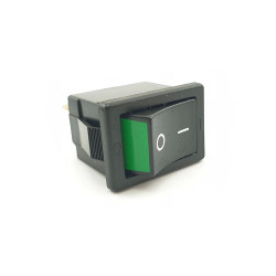 Bouton marche/arrêt vert