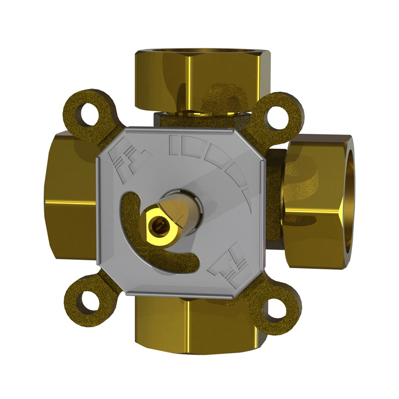 Shunt valve 4-way bivalent, CU22, KVS 6.0