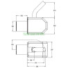 Pelletbrenner PX52 50-60 kW - Janfire