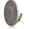 Corde d'emballage plate 8x3 mm autocollante au mètre