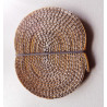 Corde d'emballage plate 8x3 mm autocollante au mètre