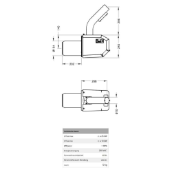 Pellet burner PX22 from Janfire