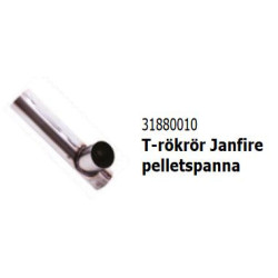 Janfire-Pelletkessel mit T-Rauchrohr