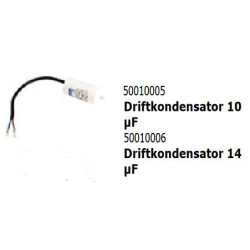 Driftkondensator 14 uF