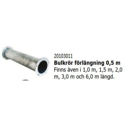 Bulk pipe extension 0.5 m