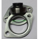 Flange bearing for pellet screw KMP