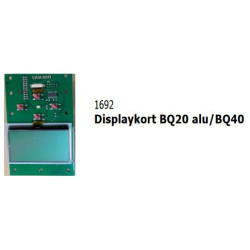 Display card BQ20 alu/BQ40