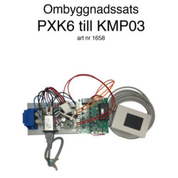 Pārveidošanas komplekts PXK6 uz KMP03 - ar skursteni pieslēgta krāsns