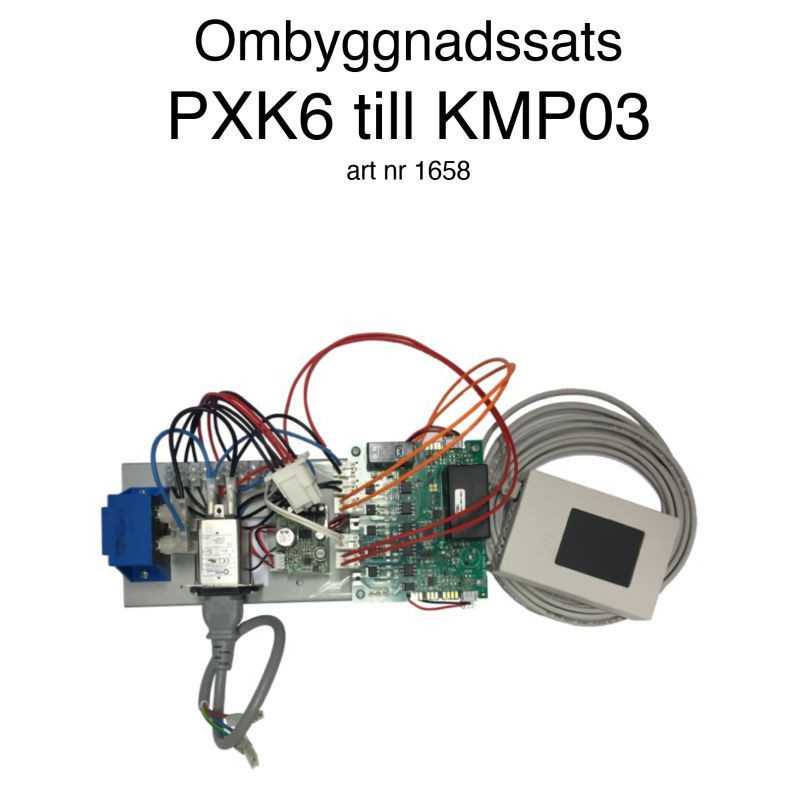 Ombyggnadssats PXK6 till KMP03 skorsten