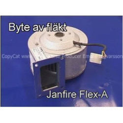 Ventilatora Janfire flex-a plēves nomaiņa