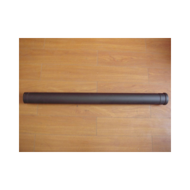 Smoke pipe straight 97cm with sleeve.
