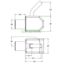 Granulu deglis PX52 Janfire