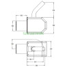 Pellet burner PX52 from Janfire