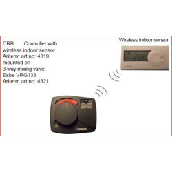 ESBE CRB-221 Commande de dérivation sans fil