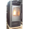 Pellet stove Balder 9 kW matt black