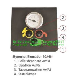 Biomatic +40i-intelligent pelletspanna