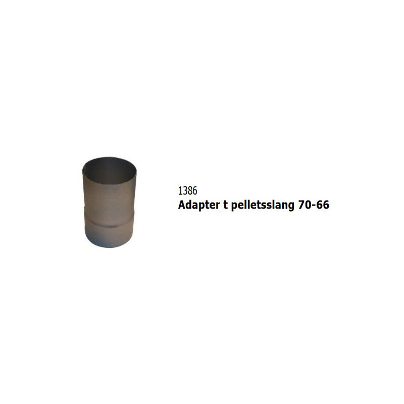 Adapter für Pelletschlauch 70-66